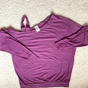 One-Shoulder Banded Tee